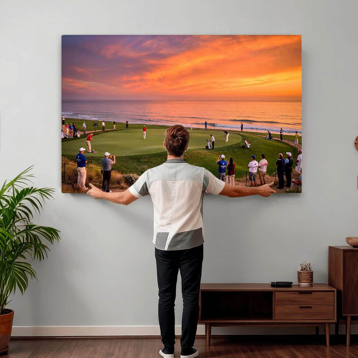 57561775-MGV-CV-36X24 - Stadium Wall Art Canvas Print