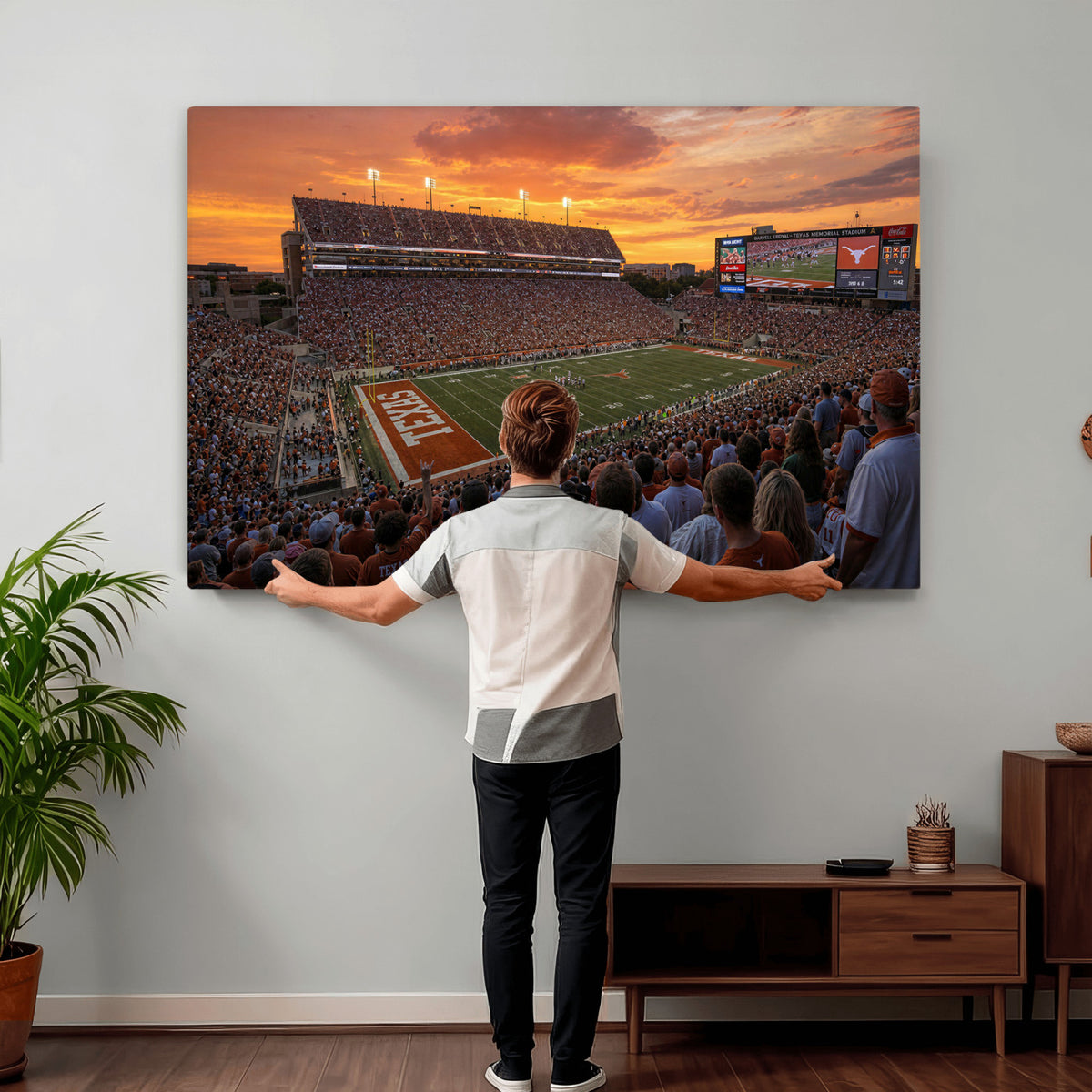 50466060-MGV-CV-36X24 - Stadium Wall Art Canvas Print