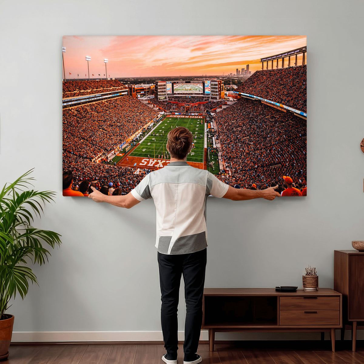 24606043-MGV-CV-36X24 - Stadium Wall Art Canvas Print