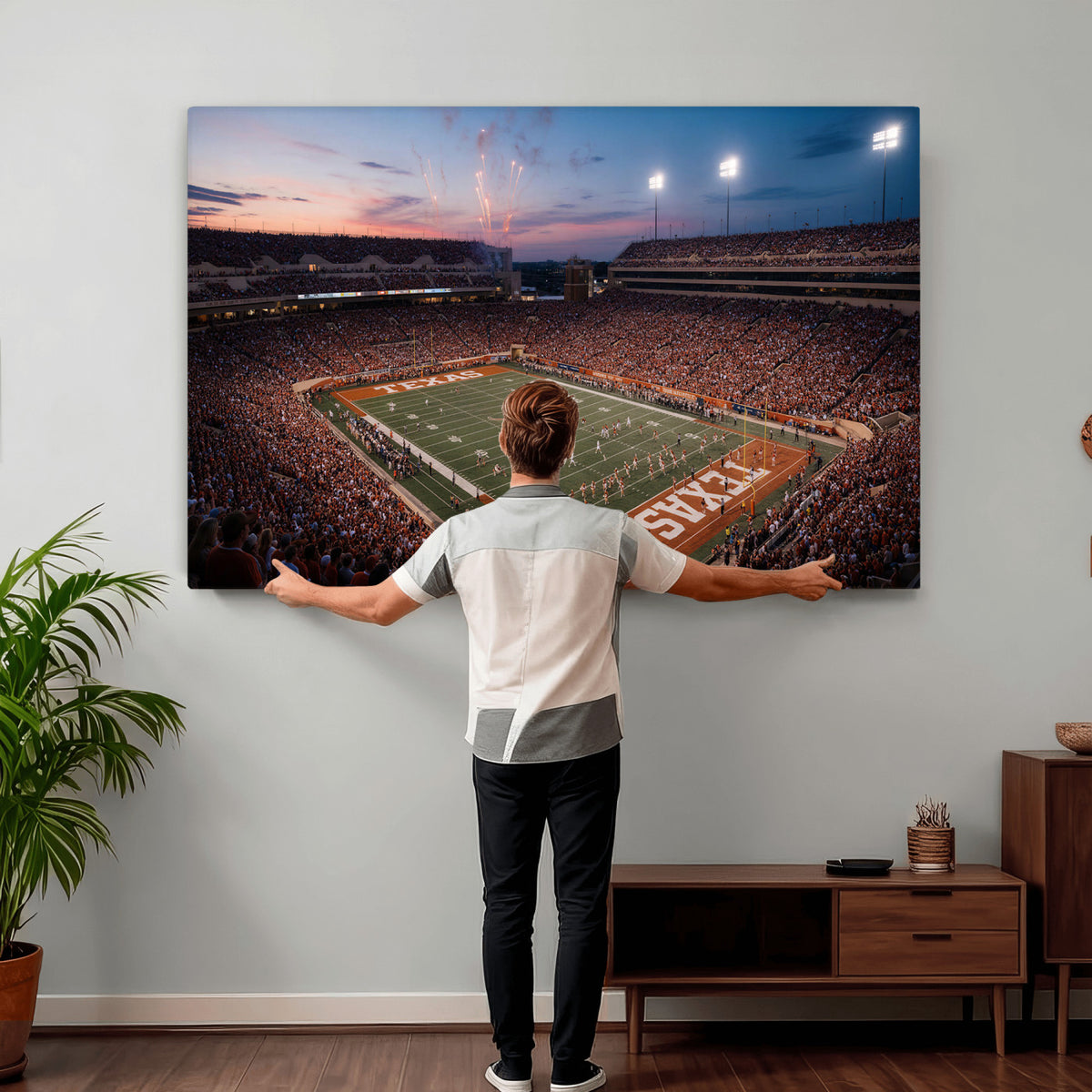 31666911-MGV-CV-36X24 - Stadium Wall Art Canvas Print