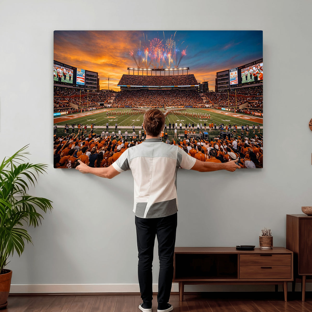 75031291-MGV-CV-36X24 - Stadium Wall Art Canvas Print