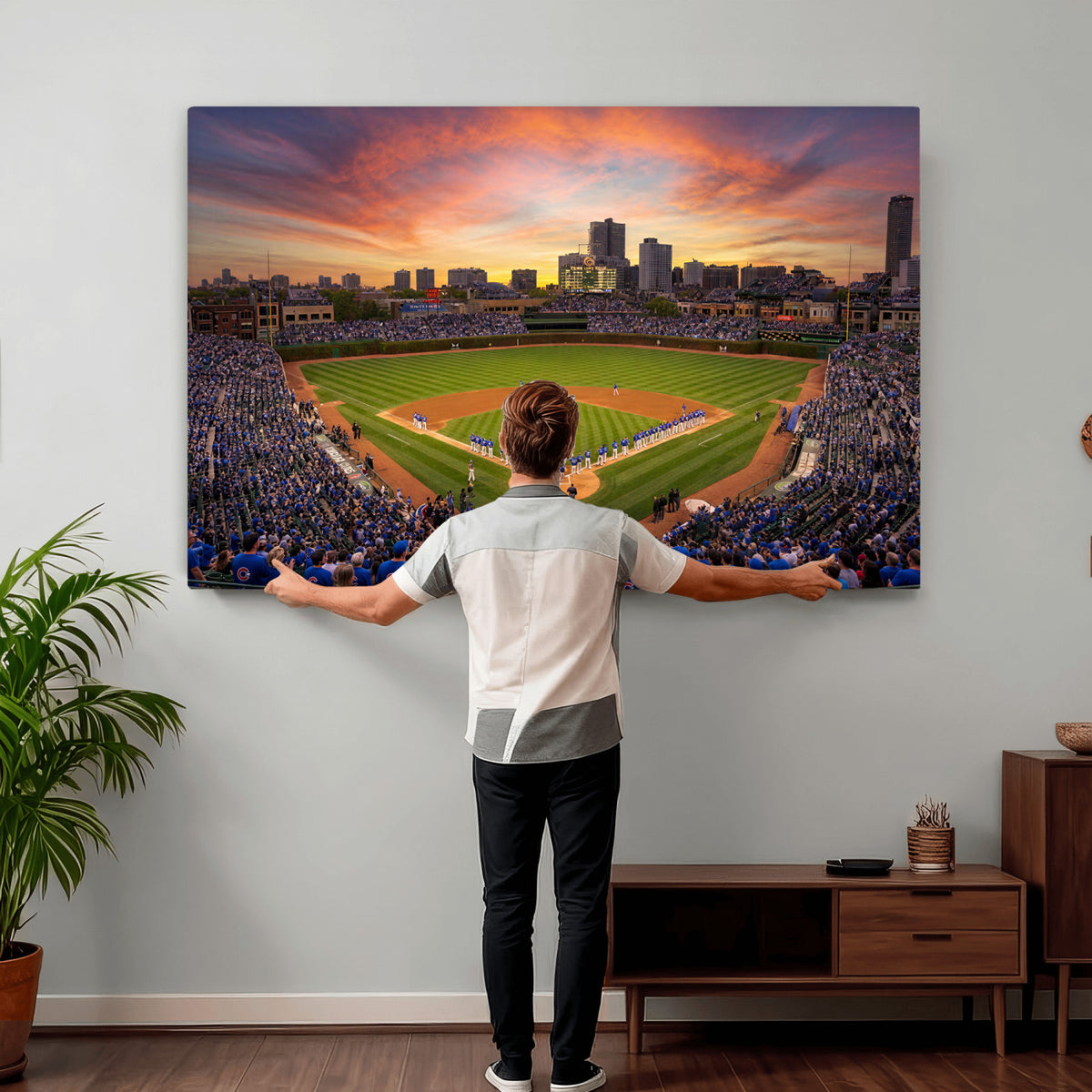 42812246-MGV-CV-36X24 - Stadium Wall Art Canvas Print