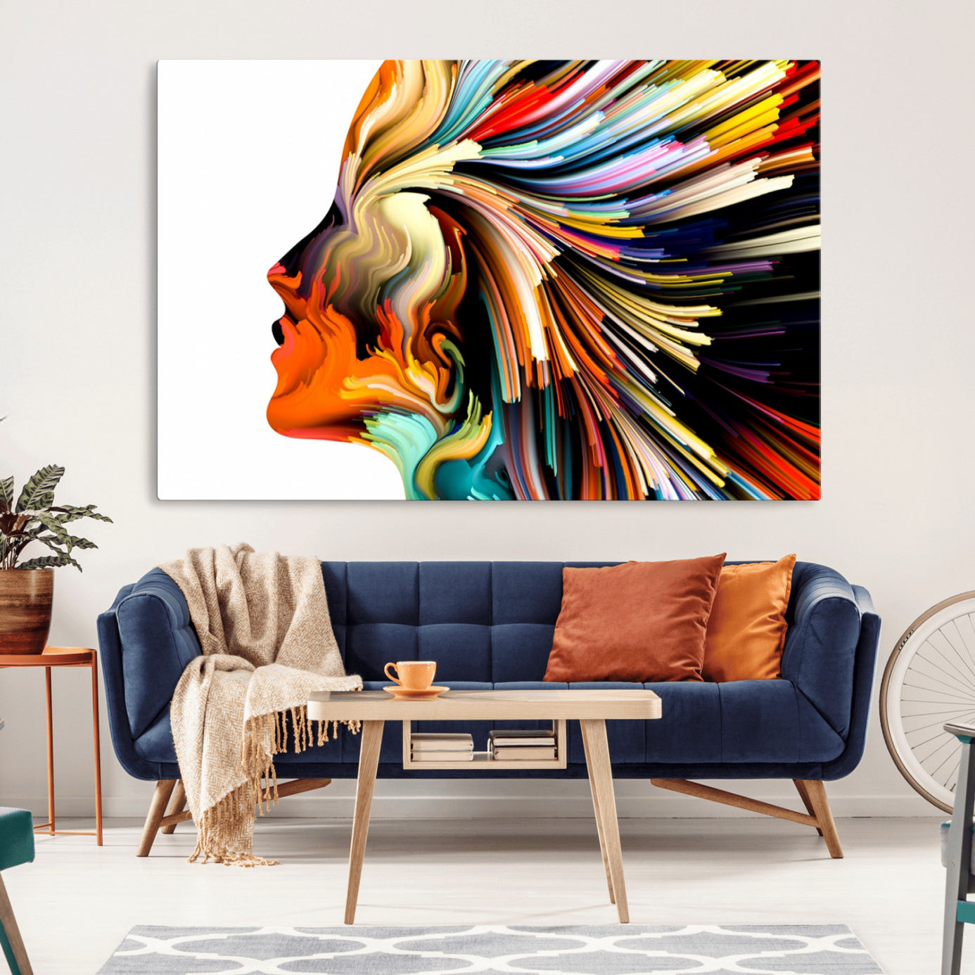 76813-MGV-CV-36X24-Profile Colors Canvas Print