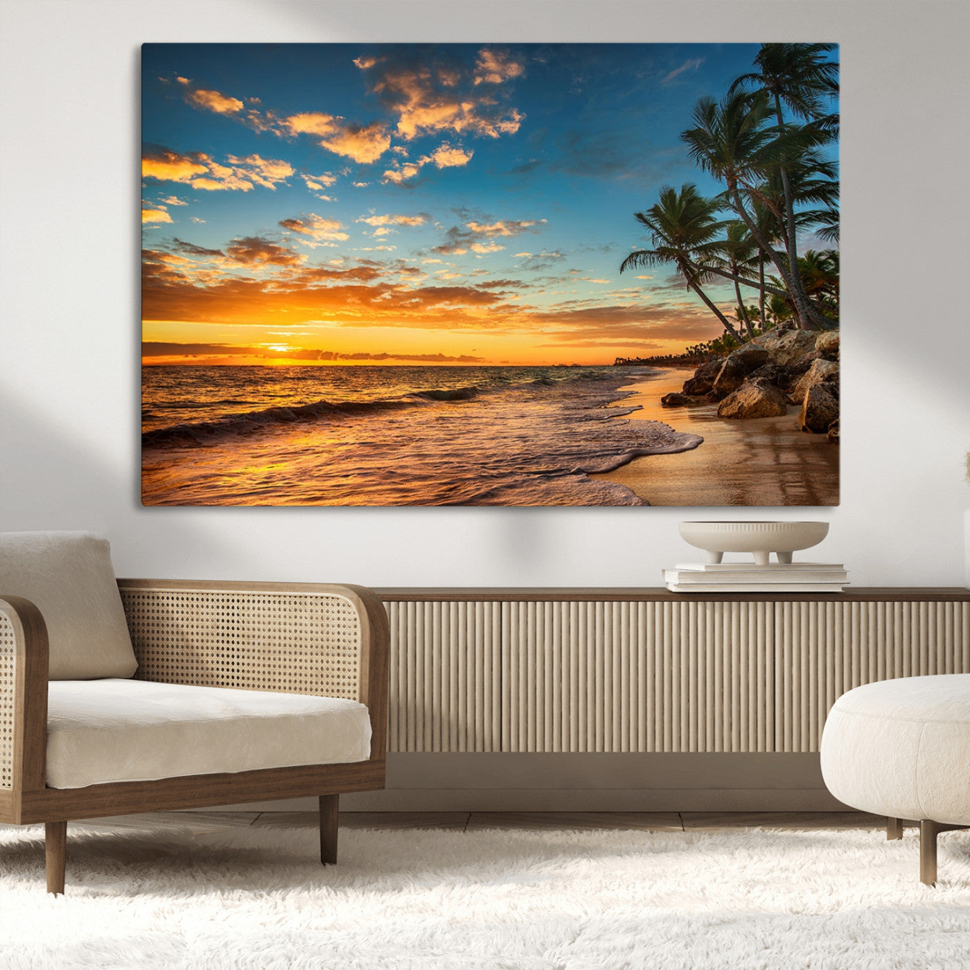 26281-MGV-CV-36X24-Sunset Wall Art Canvas Print