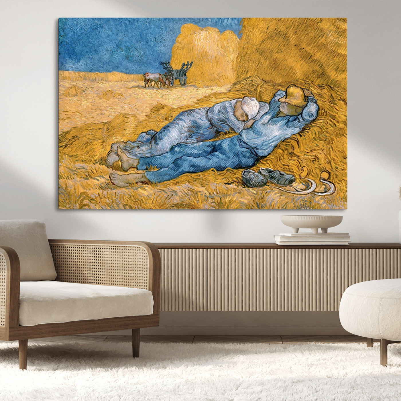 85933-MGV-CV-36X24-Master Artist Vincent Van Gogh Nature Wilderness Illustrs Fine Art Canvas, Van Gogh Nature