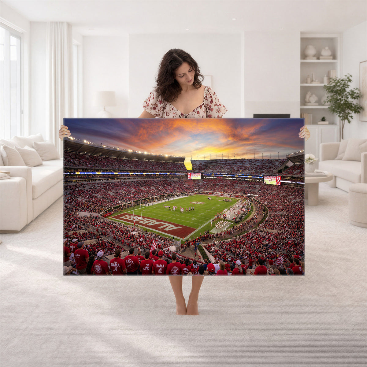 41995919-MGV-CV-36X24 - Stadium Wall Art Canvas Print