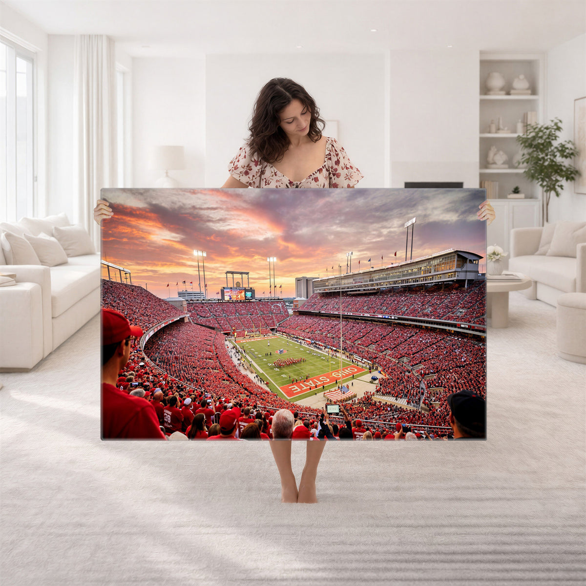 94754966-MGV-CV-36X24 - Stadium Wall Art Canvas Print