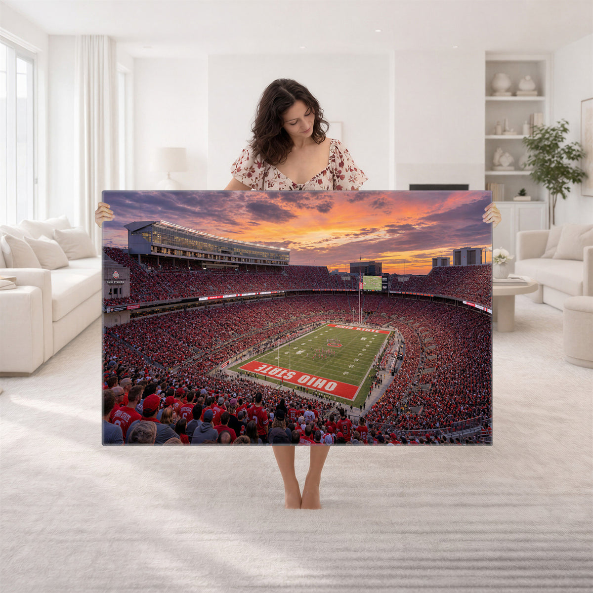 95137596-MGV-CV-36X24 - Stadium Wall Art Canvas Print