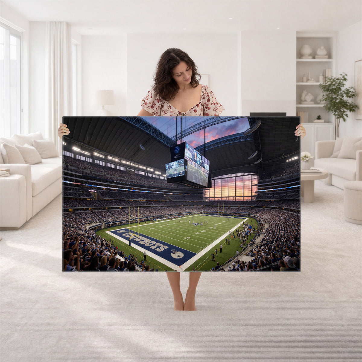 32321096-MGV-CV-36X24 - Stadium Wall Art Canvas Print