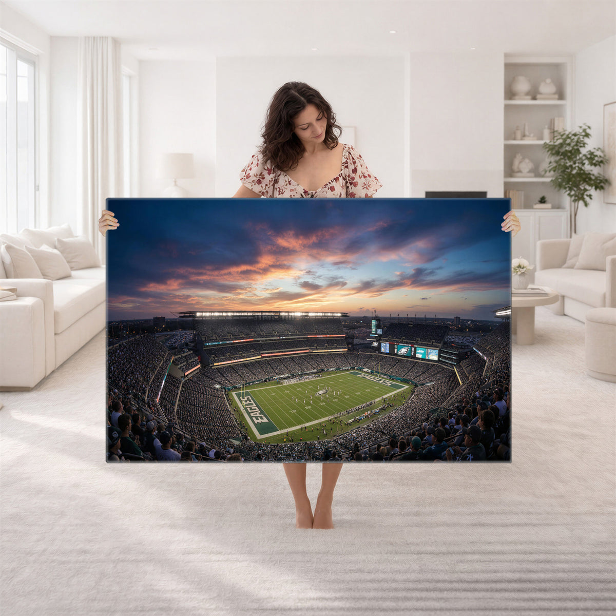 59208973-MGV-CV-36X24 - Stadium Wall Art Canvas Print