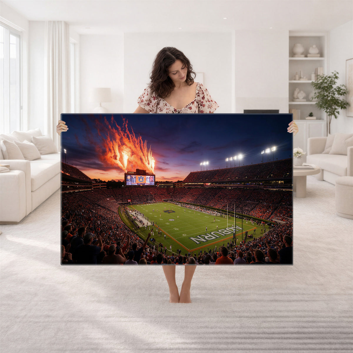 30686080-MGV-CV-36X24 - Stadium Wall Art Canvas Print