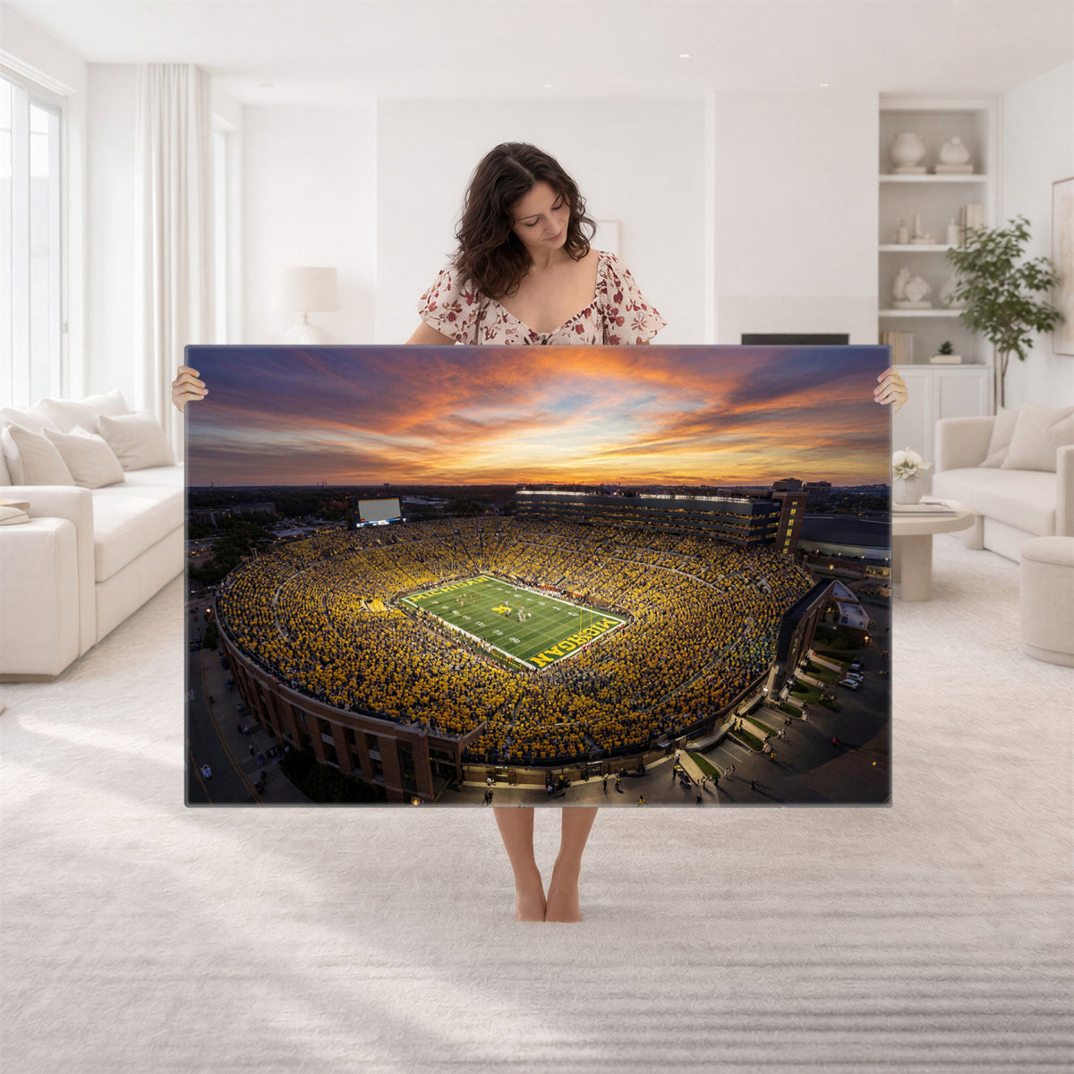 64902586-MGV-CV-36X24 - Stadium Wall Art Canvas Print