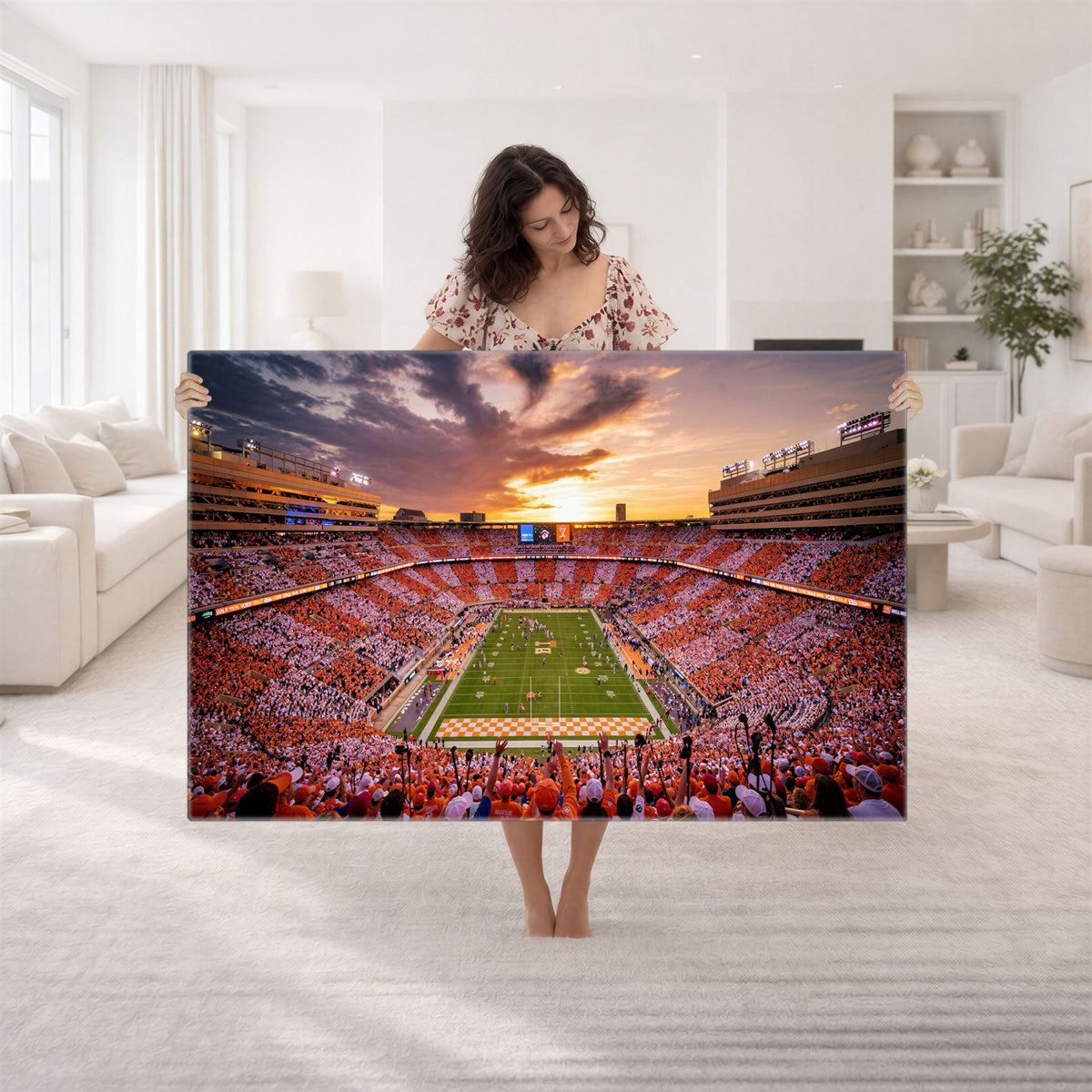 68184875-MGV-CV-36X24 - Stadium Wall Art Canvas Print
