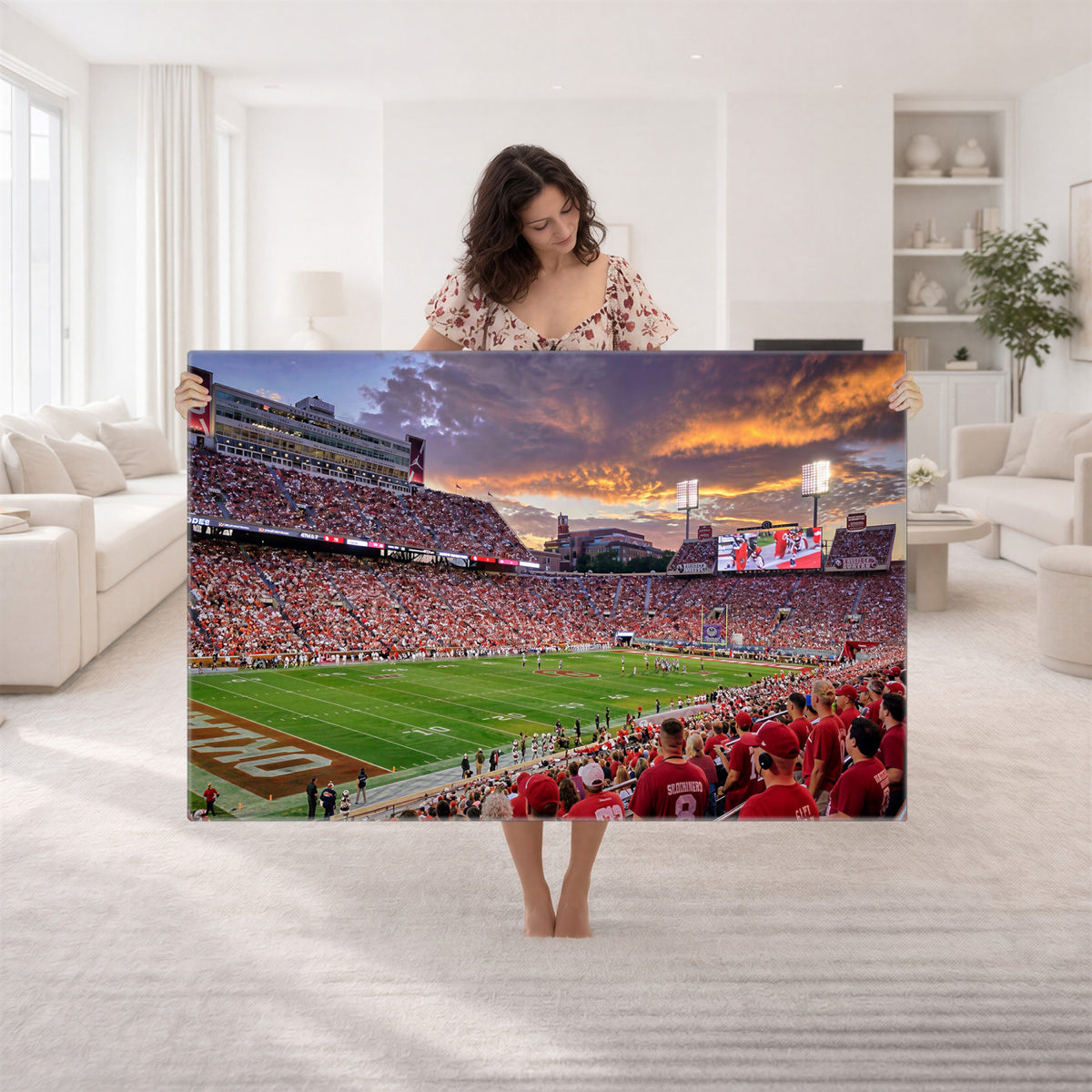 47794729-MGV-CV-36X24 - Stadium Wall Art Canvas Print