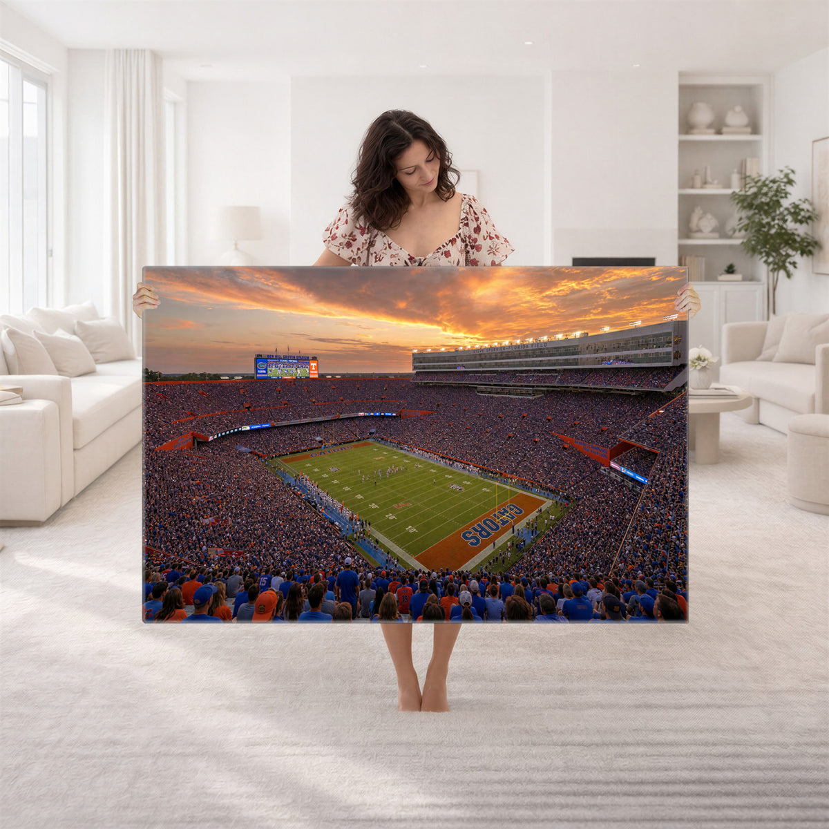 48009171-MGV-CV-36X24 - Stadium Wall Art Canvas Print