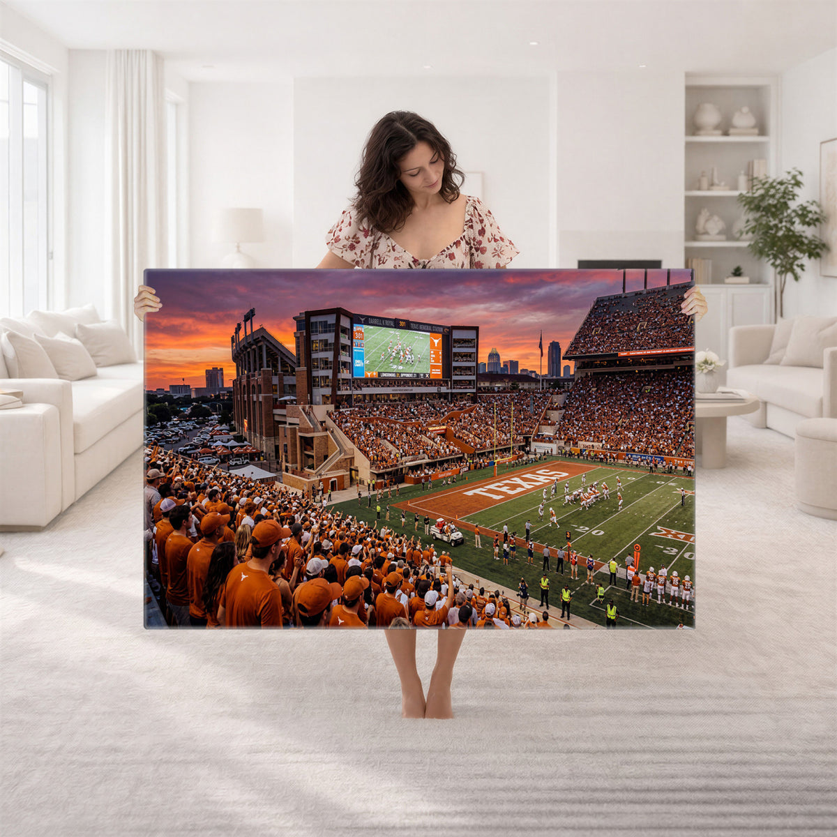 23743181-MGV-CV-36X24 - Stadium Wall Art Canvas Print