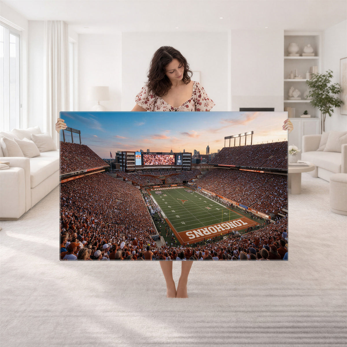 41187139-MGV-CV-36X24 - Stadium Wall Art Canvas Print