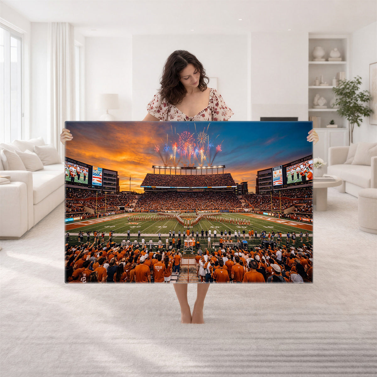 75031291-MGV-CV-36X24 - Stadium Wall Art Canvas Print