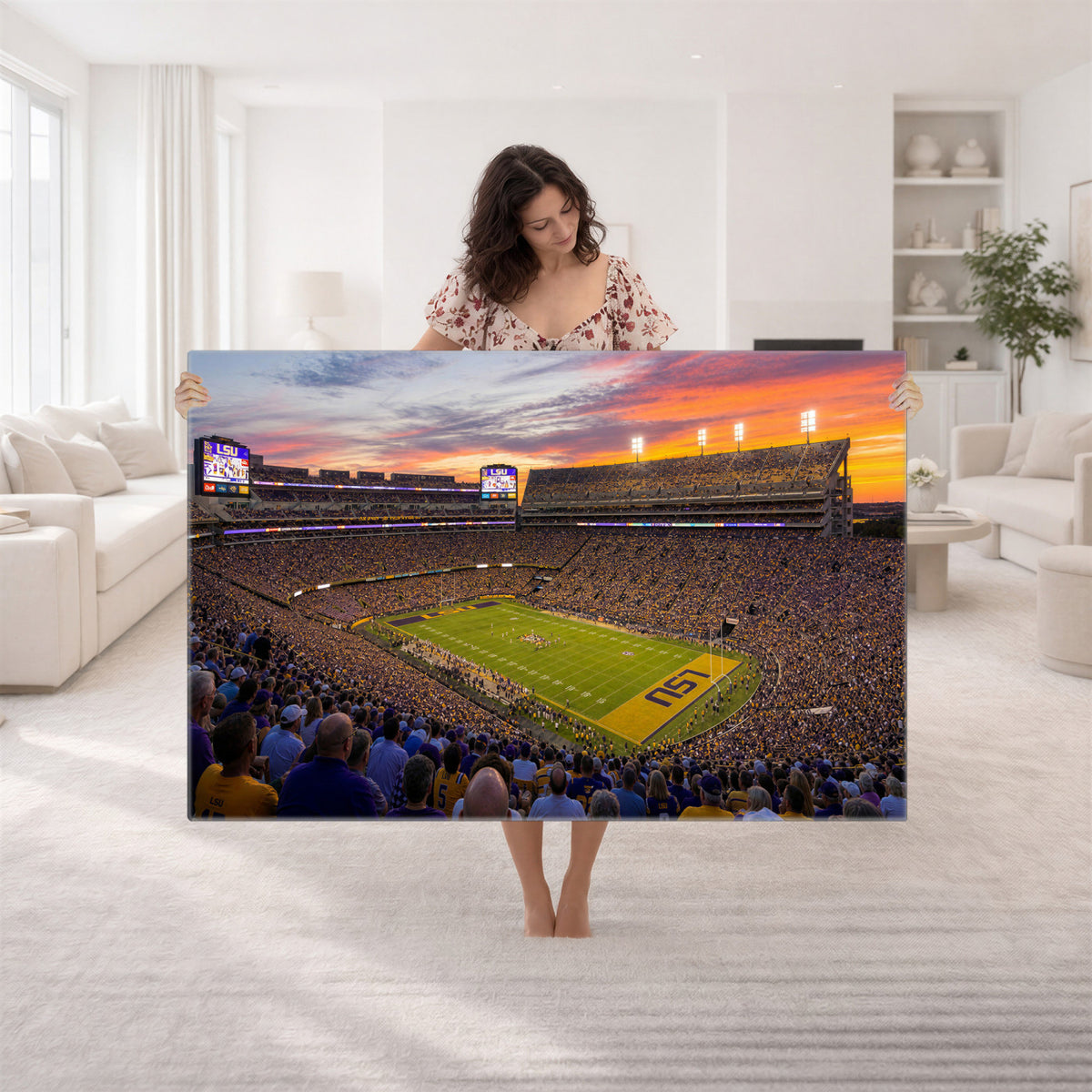 91303167-MGV-CV-36X24 - Stadium Wall Art Canvas Print