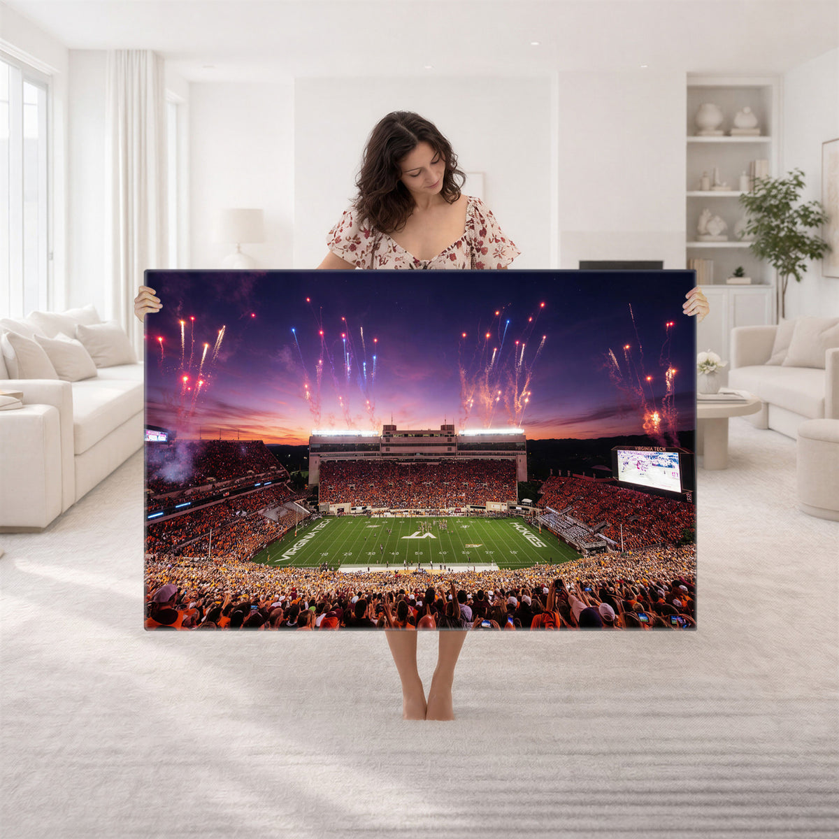 57314829-MGV-CV-36X24 - Stadium Wall Art Canvas Print