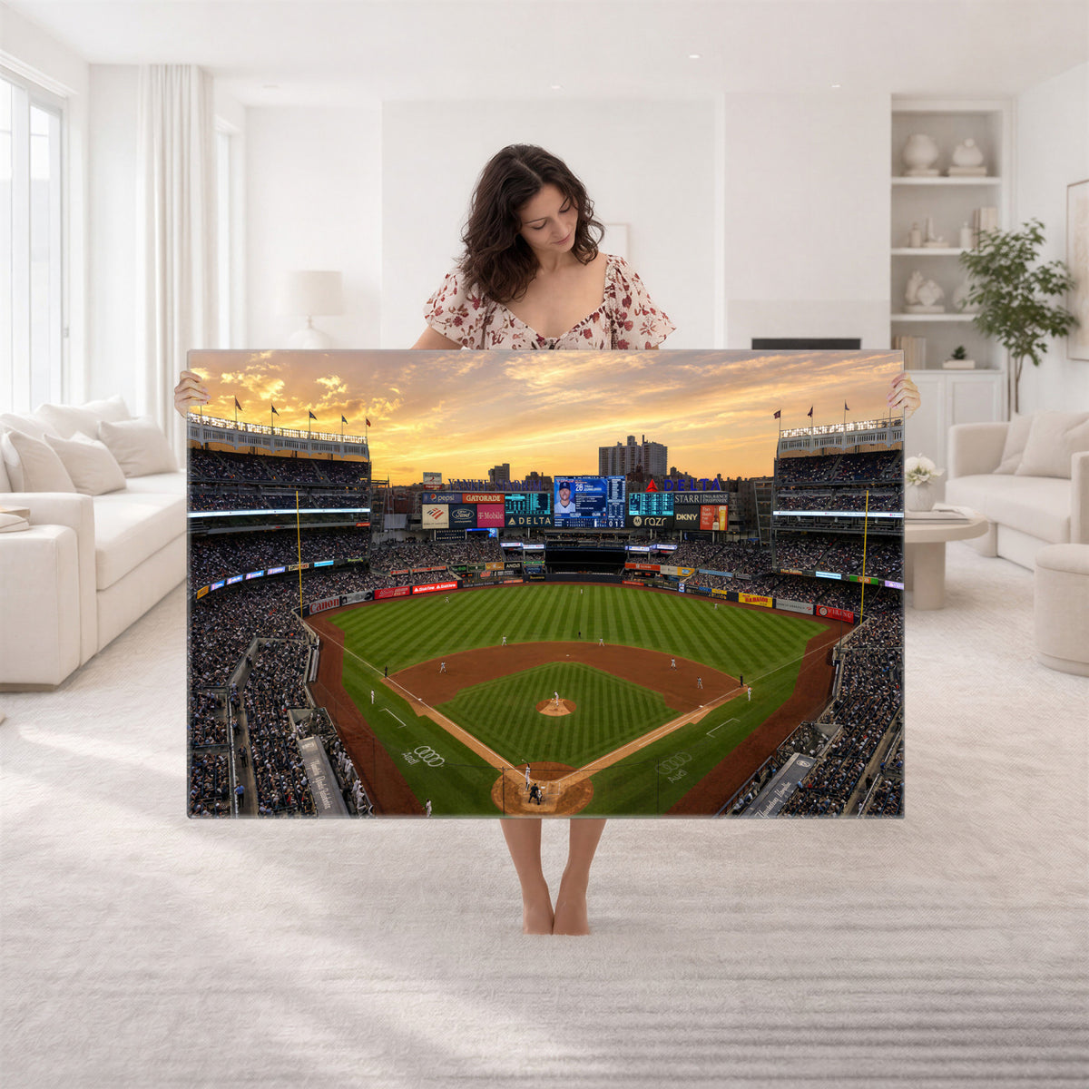 17396699-MGV-CV-36X24 - Stadium Wall Art Canvas Print