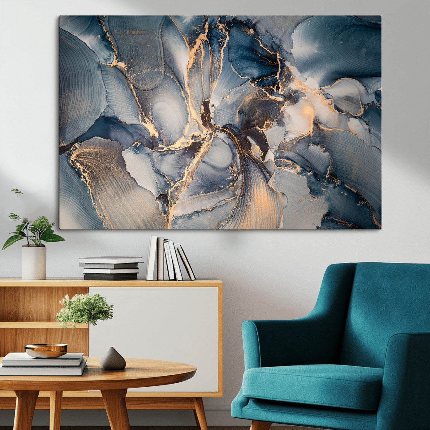 69995-MGV-CV-36X24-Abstract Wall Art Canvas Print for Modern Home Decor