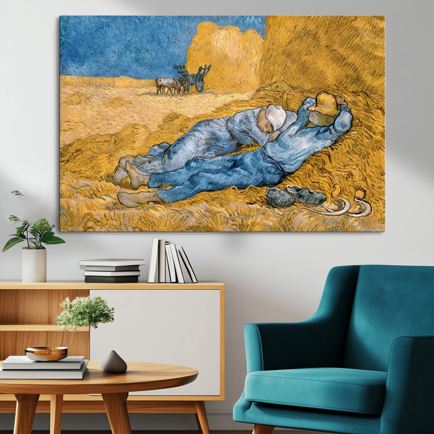 85933-MGV-CV-36X24-Master Artist Vincent Van Gogh Nature Wilderness Illustrs Fine Art Canvas, Van Gogh Nature