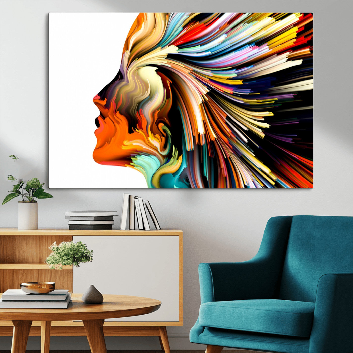 -Profile Colors Canvas Print