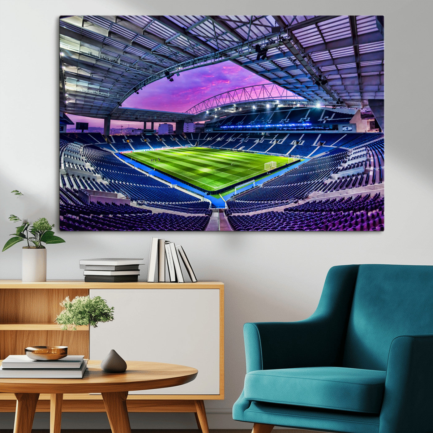 10851-MGV-CV-36X24-FC Porto Soccer Team Print Canvas- Dragon Stadium Wall Art Canvas Print