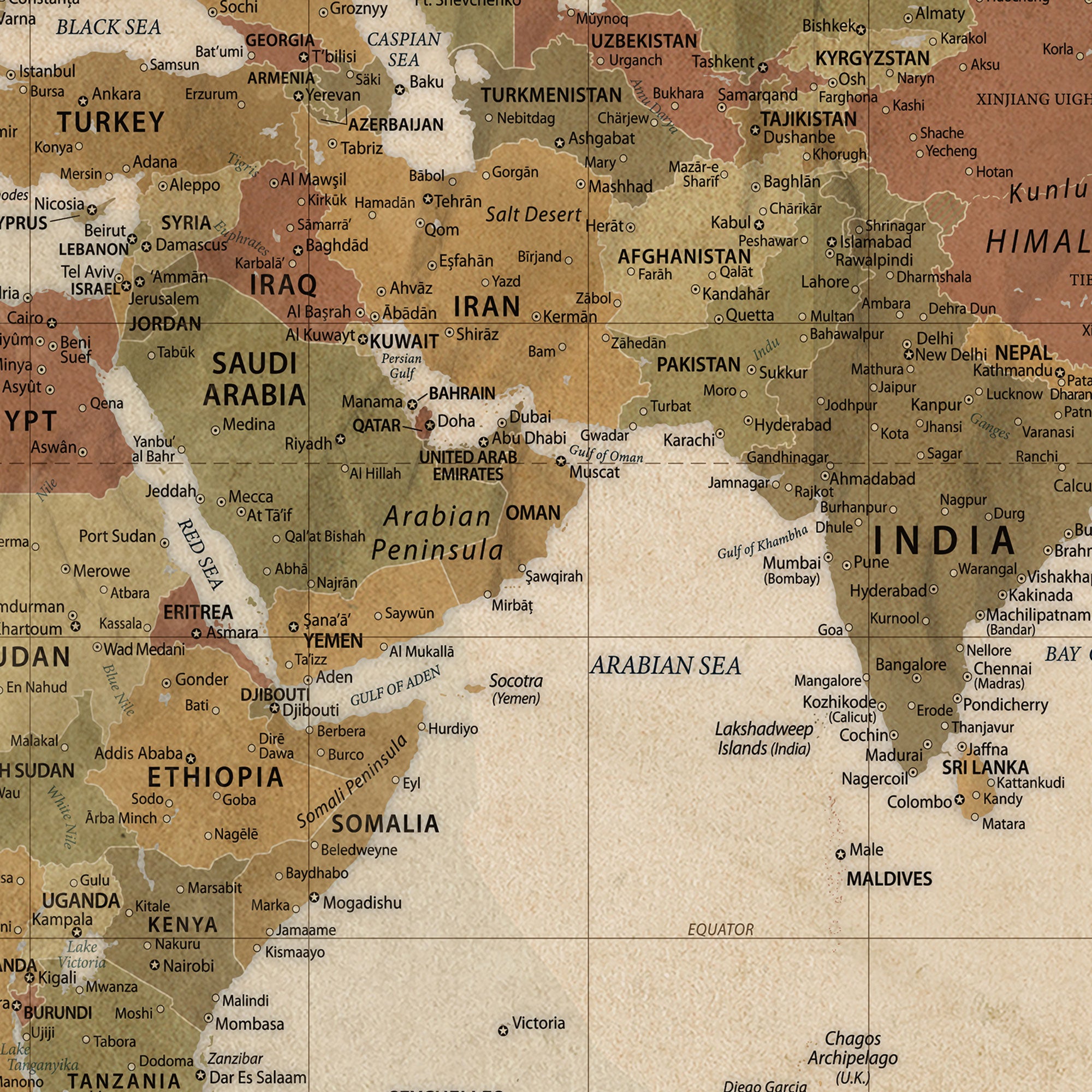 19347393-MGV-CV-36X24-Personalized World Map Canvas Print – Framed Push Pin Travel Wall Art for Couples – Adventure & Anniversary Gift