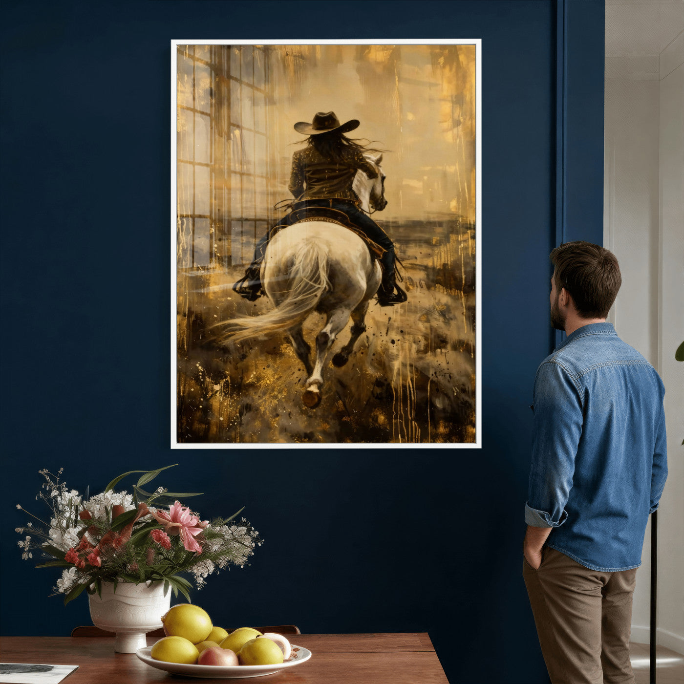 95357751-MGV-CV-24X36 - Large Wall Art Canvas Print for Living Room Office Wall Decor