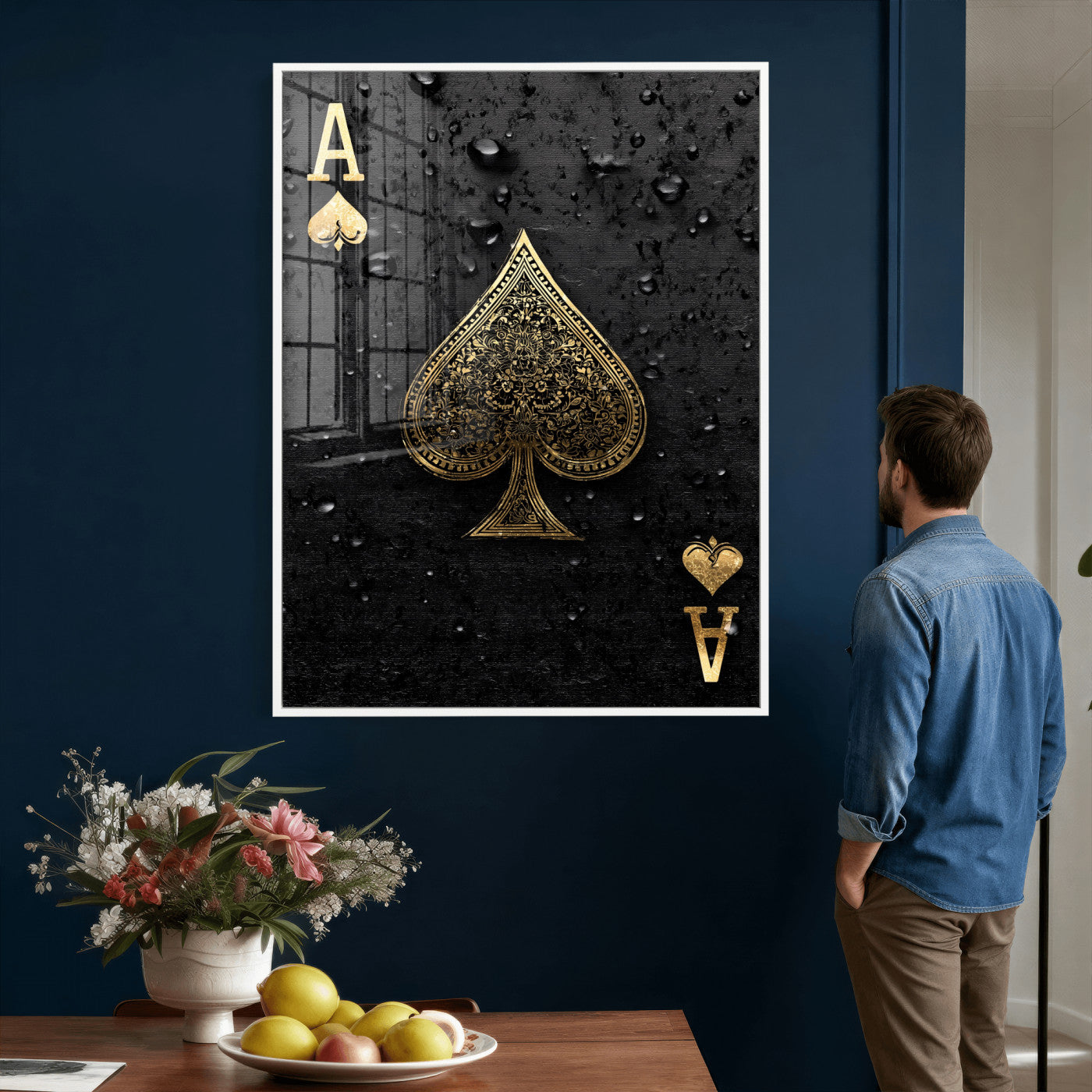 85998187-MGV-CV-24X36 - Game Card Wall Art Canvas Print