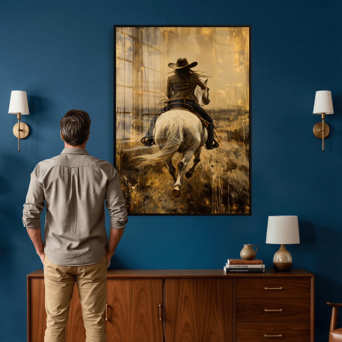 95357751-MGV-CV-24X36 - Large Wall Art Canvas Print for Living Room Office Wall Decor