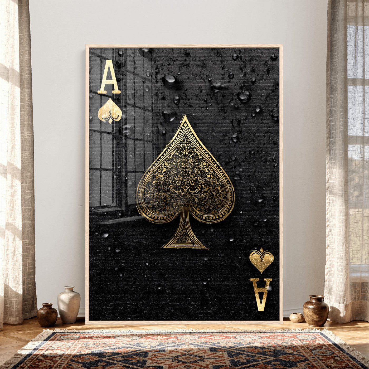 85998187-MGV-CV-24X36 - Game Card Wall Art Canvas Print