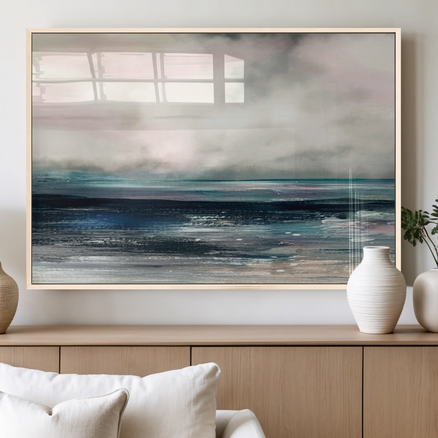 63797-MGV-FP-36X24-3P_Natural-Contemporary Abstract Wall Art Canvas Print