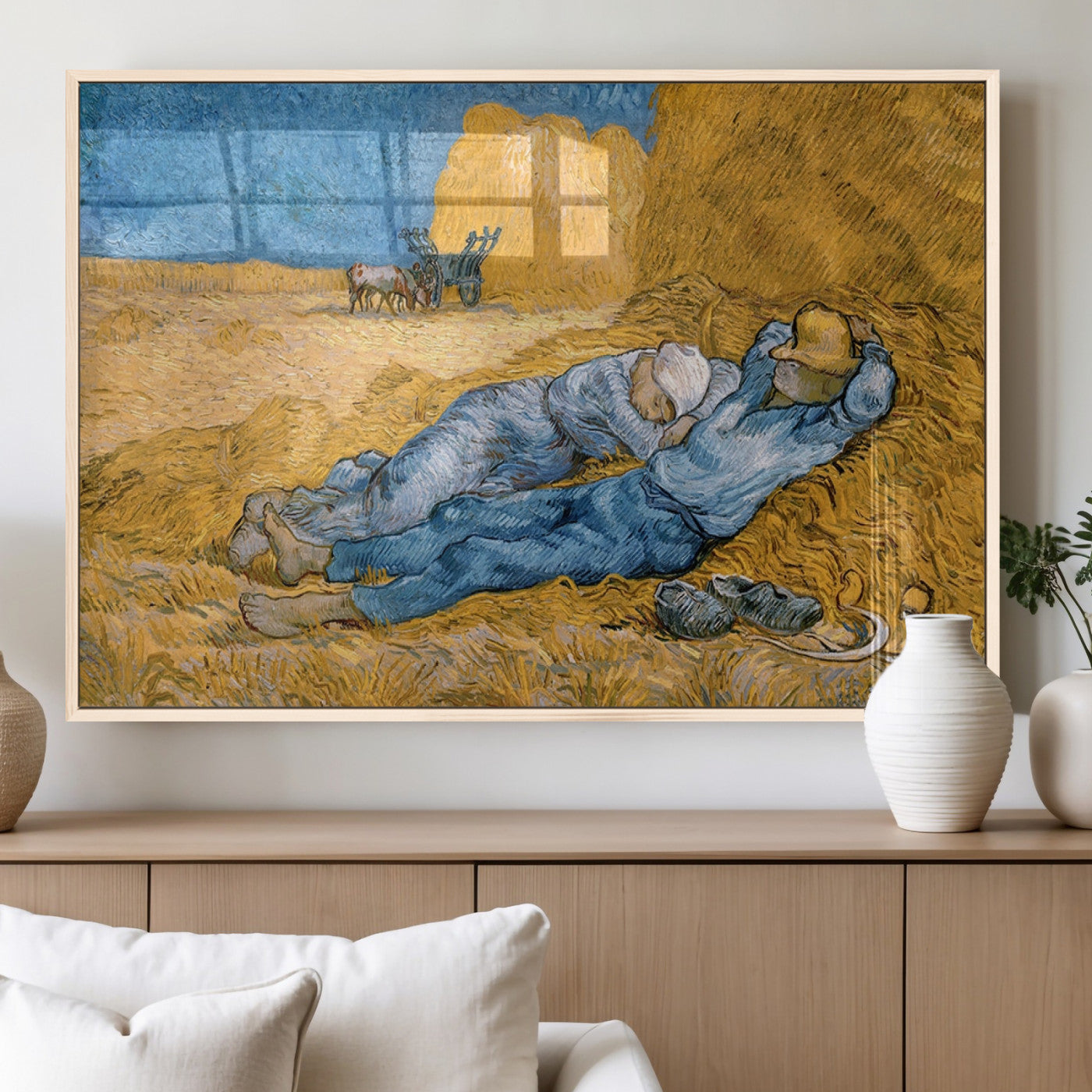 85933-MGV-FP-36X24-3P_Natural-Master Artist Vincent Van Gogh Nature Wilderness Illustrs Fine Art Canvas, Van Gogh Nature