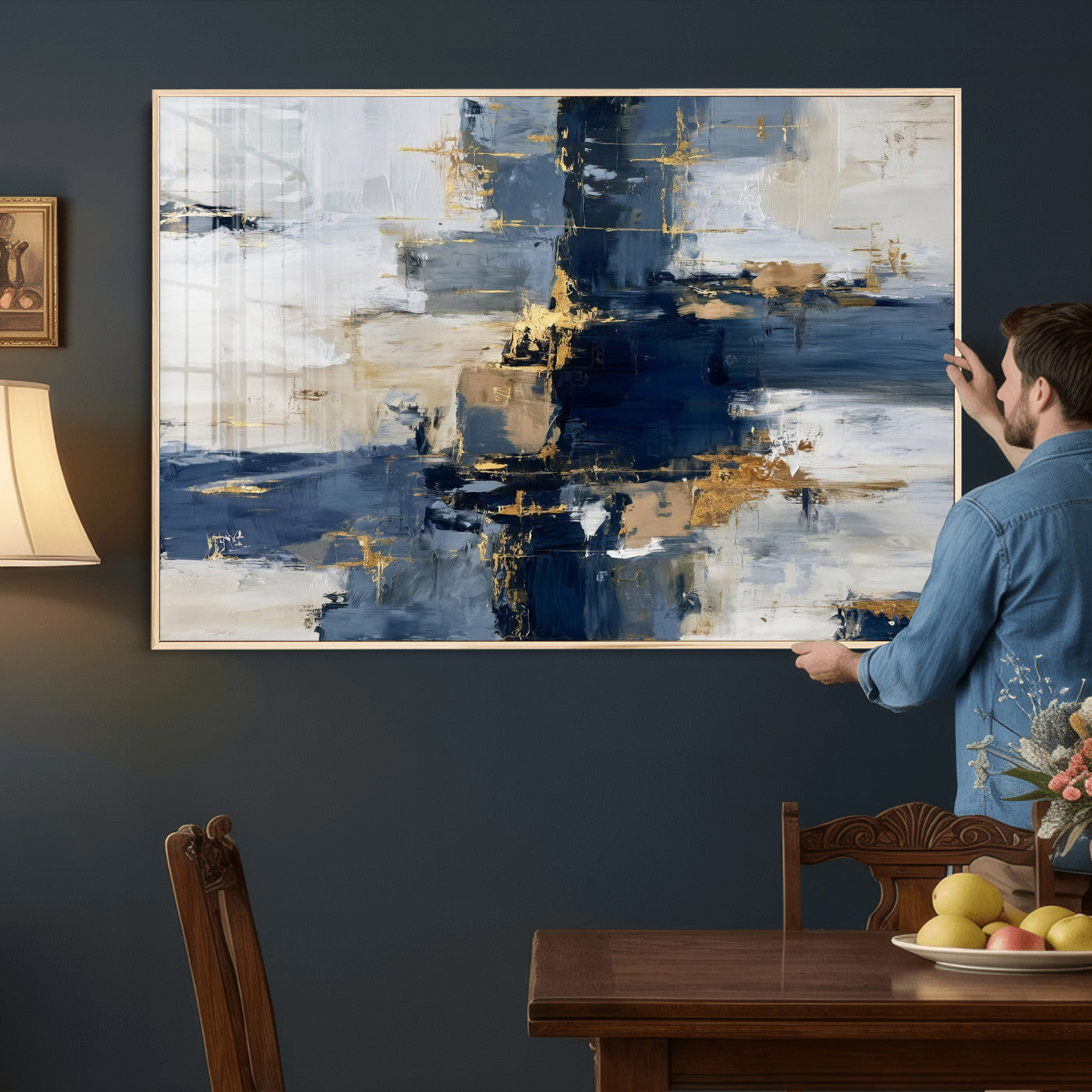 57128767-MGV-CV-36X24 - Abstract Wall Art Canvas Print