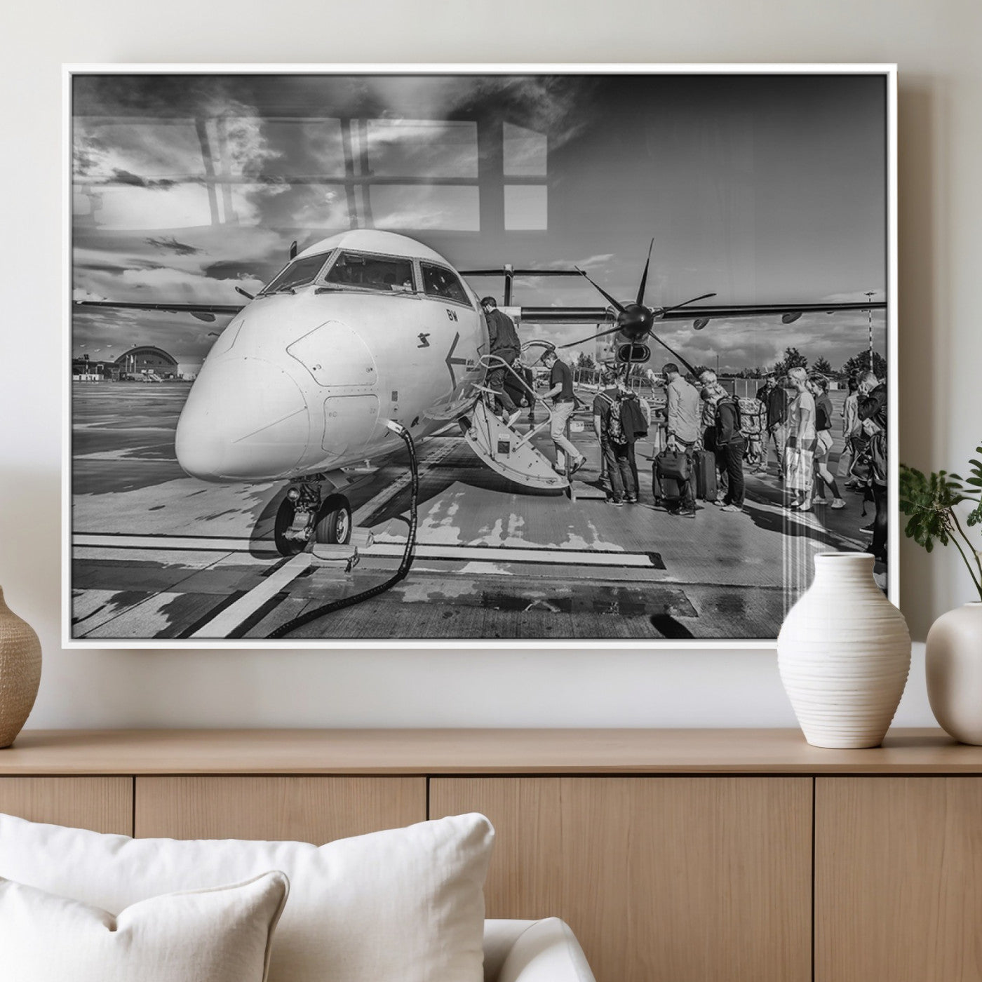 77340-MGV-FP-36X24-3P_White-Planet Wall Art Canvas Print