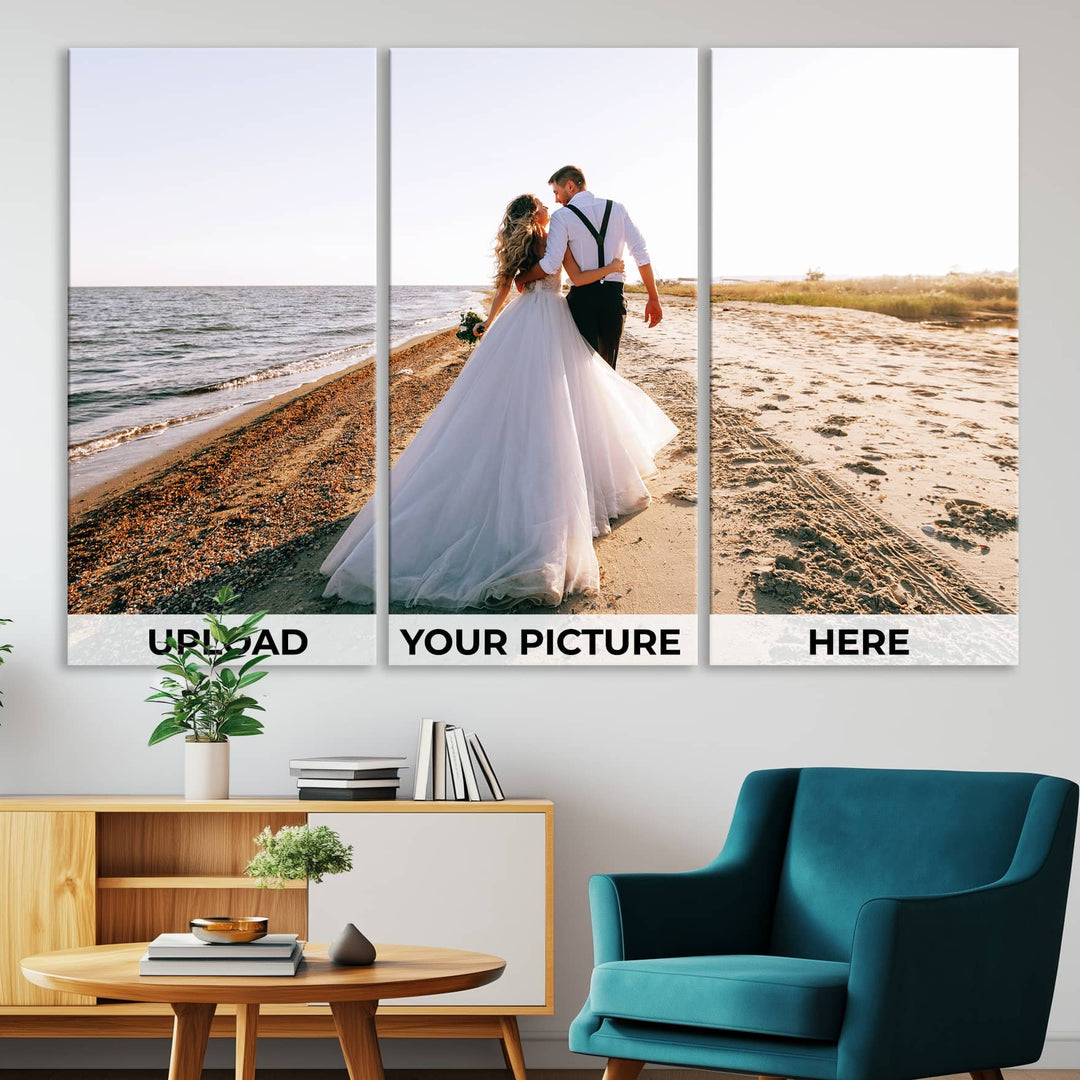 Custom Canvas Print - Personalized Wall Art for Home Decor Wall Art Print, Create Your Own Photo Canvas Print, Ready to Hang
