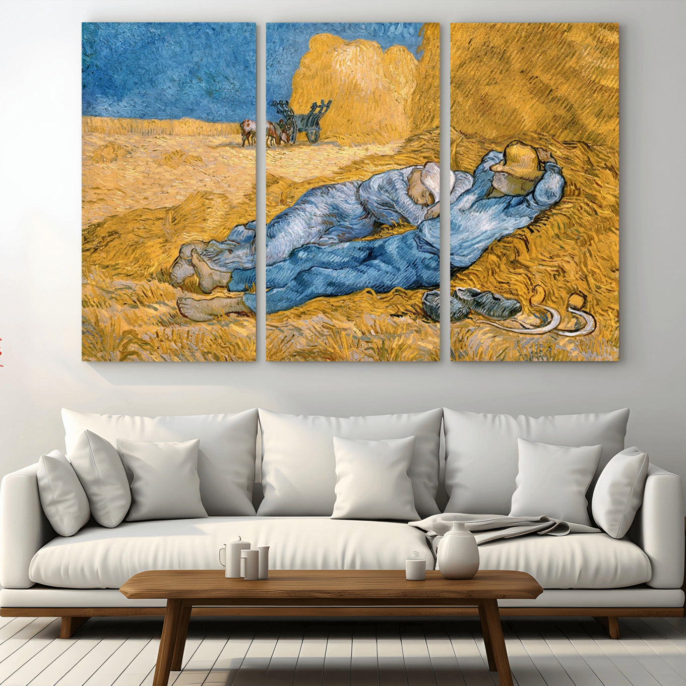 85933-MGV-CV-36X24-Master Artist Vincent Van Gogh Nature Wilderness Illustrs Fine Art Canvas, Van Gogh Nature