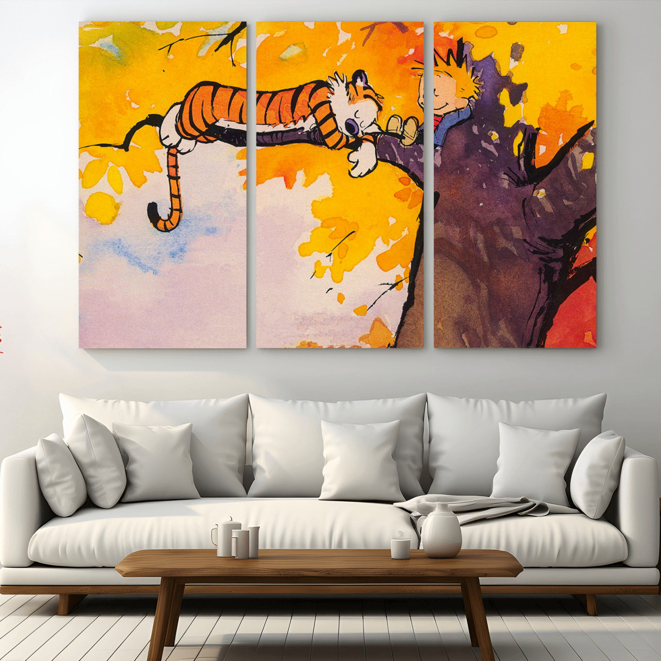 -High-Quality Giclee Canvas Print for Stunning Home Decor, Framed Calvin Wall Art