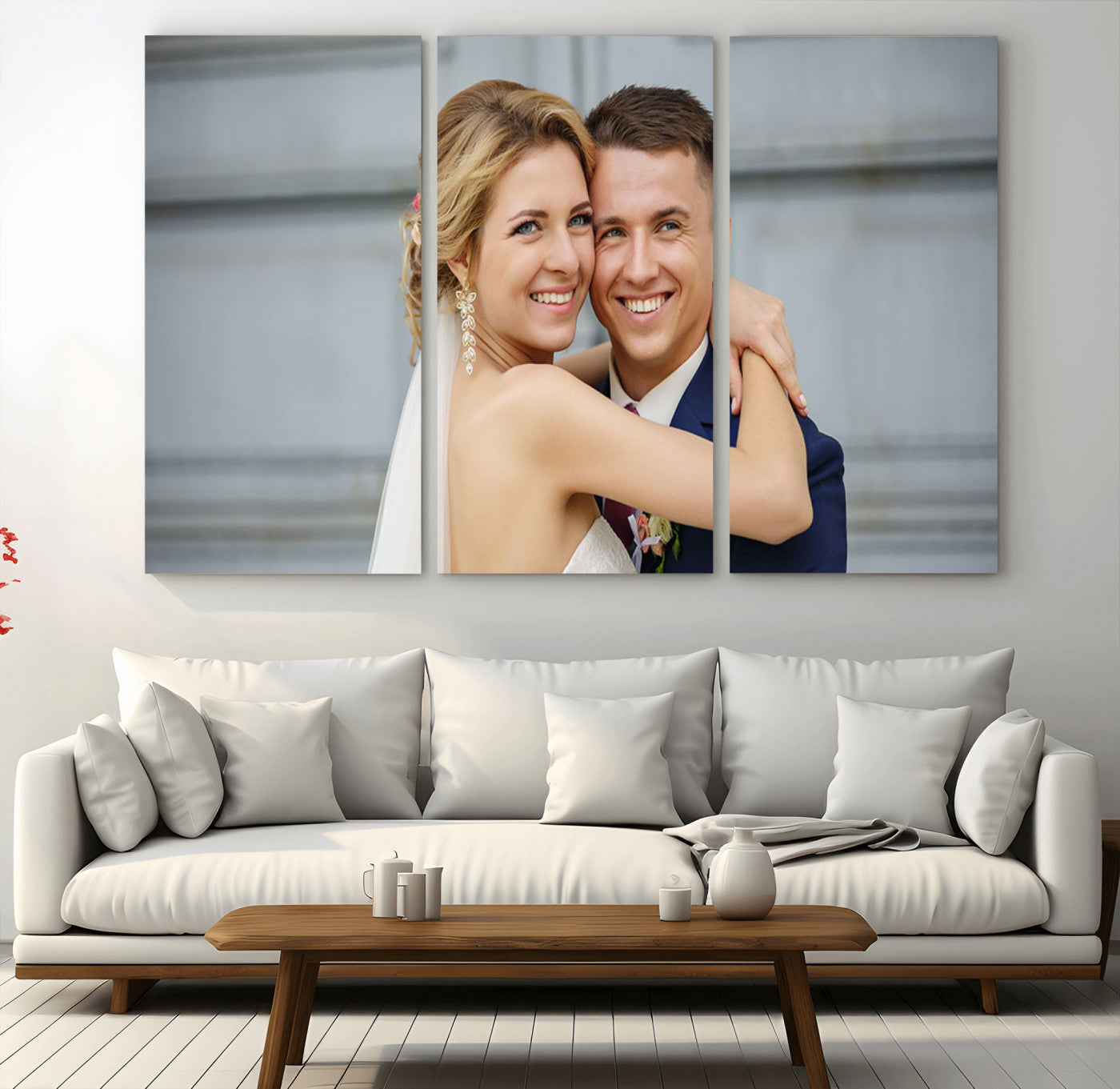 -Create Your Own Photo Framed Canvas Print - Custom Personalized Wall Art Print for Gift