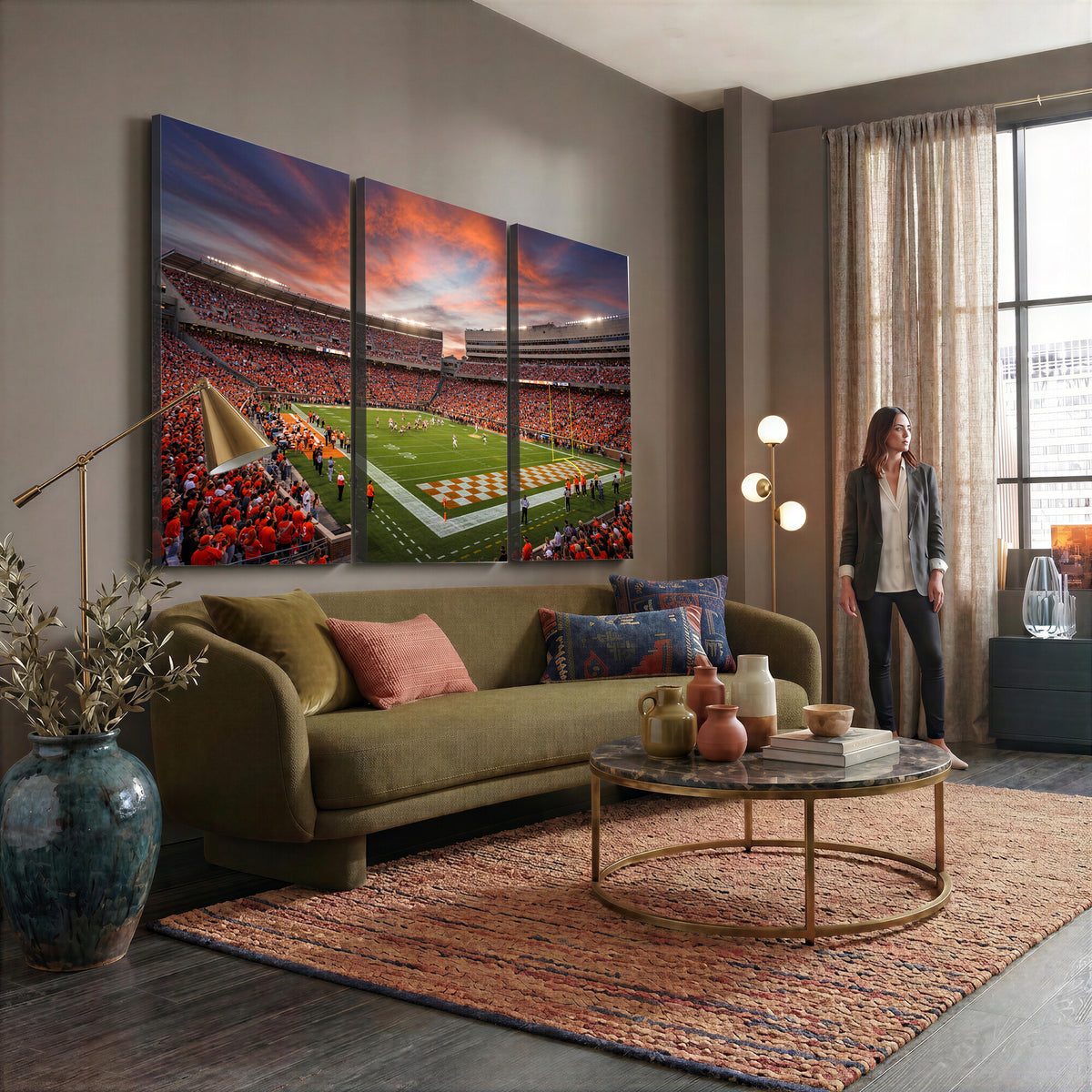 67648335-MGV-CV-36X24 - Stadium Wall Art Canvas Print