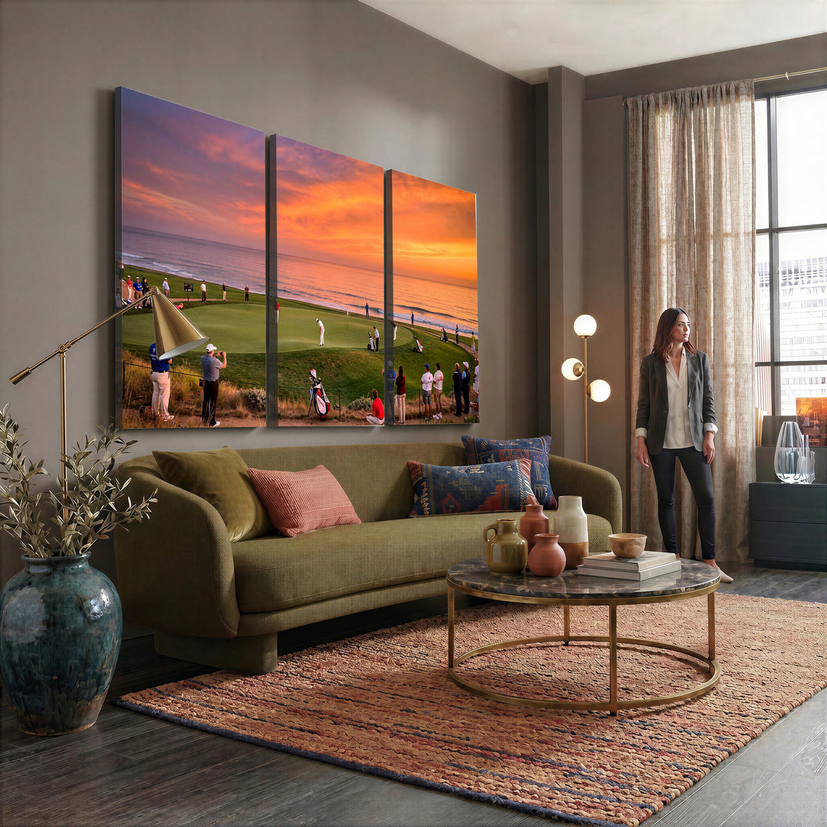 57561775-MGV-CV-36X24 - Stadium Wall Art Canvas Print