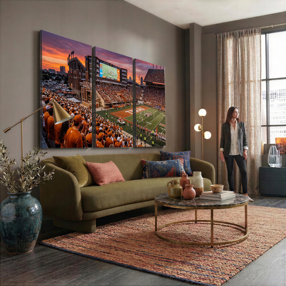 23743181-MGV-CV-36X24 - Stadium Wall Art Canvas Print