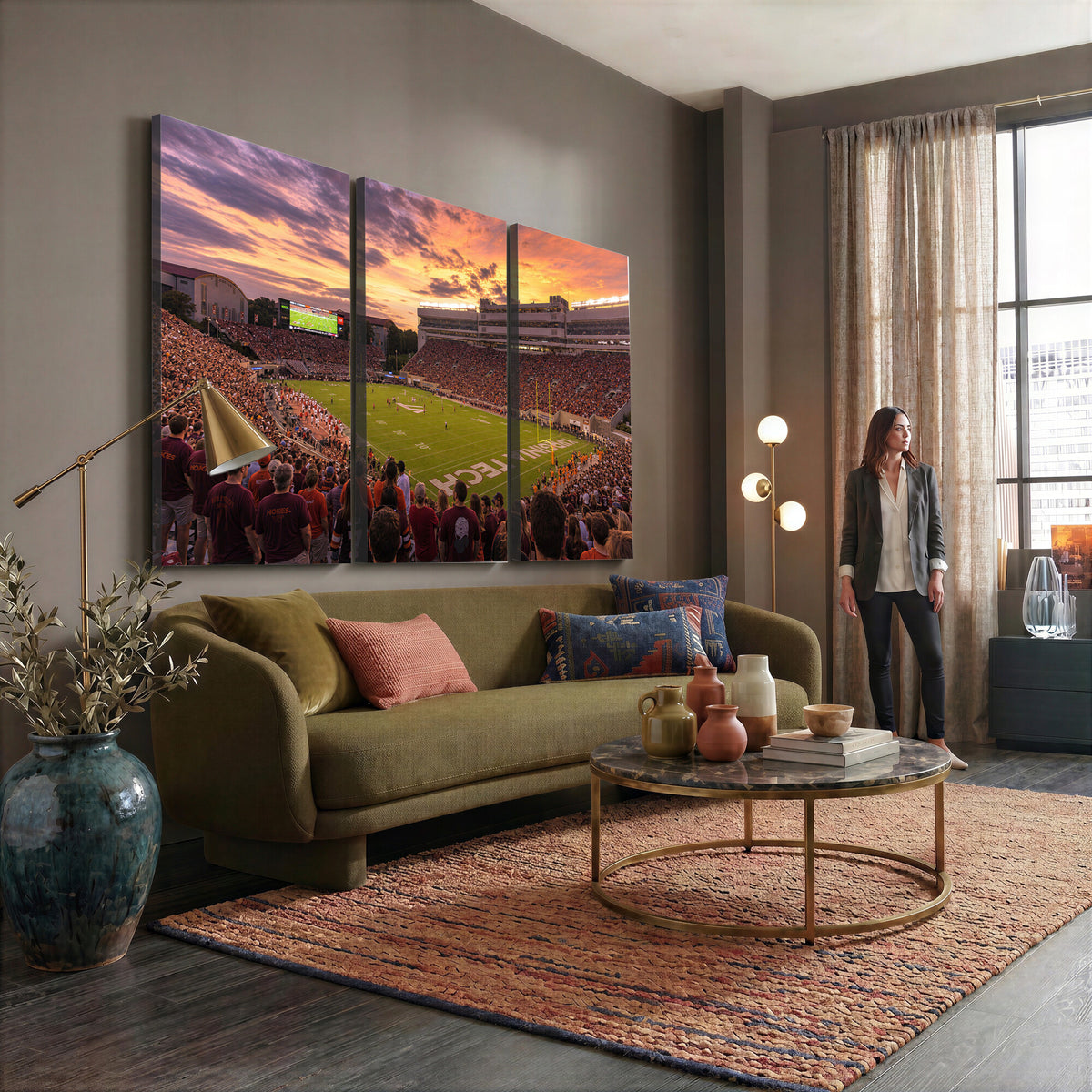 20221405-MGV-CV-36X24 - Stadium Wall Art Canvas Print