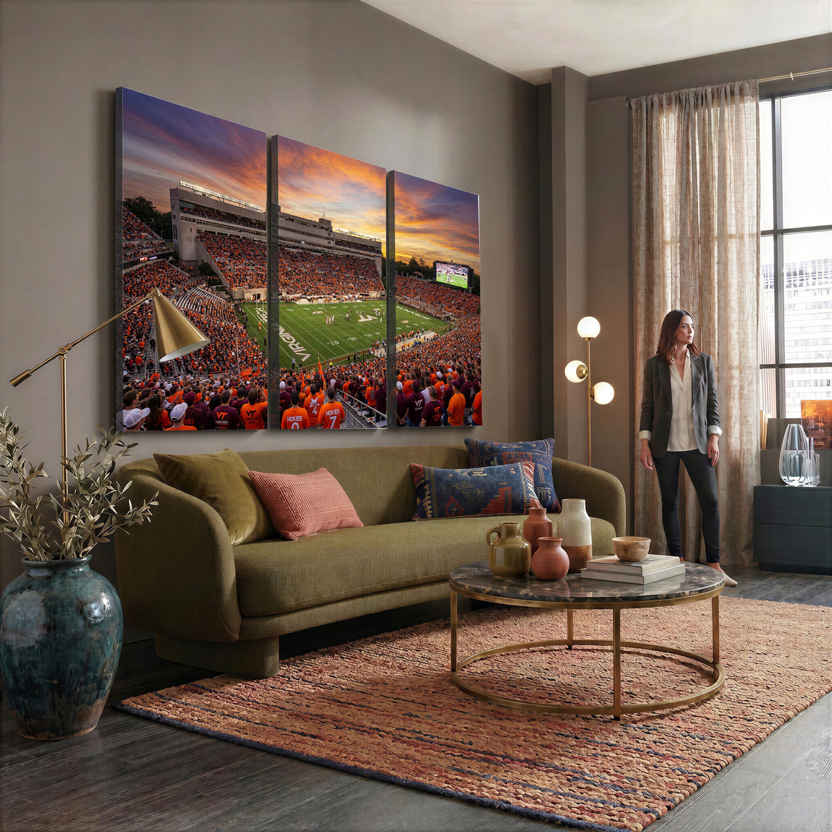 23178259-MGV-CV-36X24 - Stadium Wall Art Canvas Print