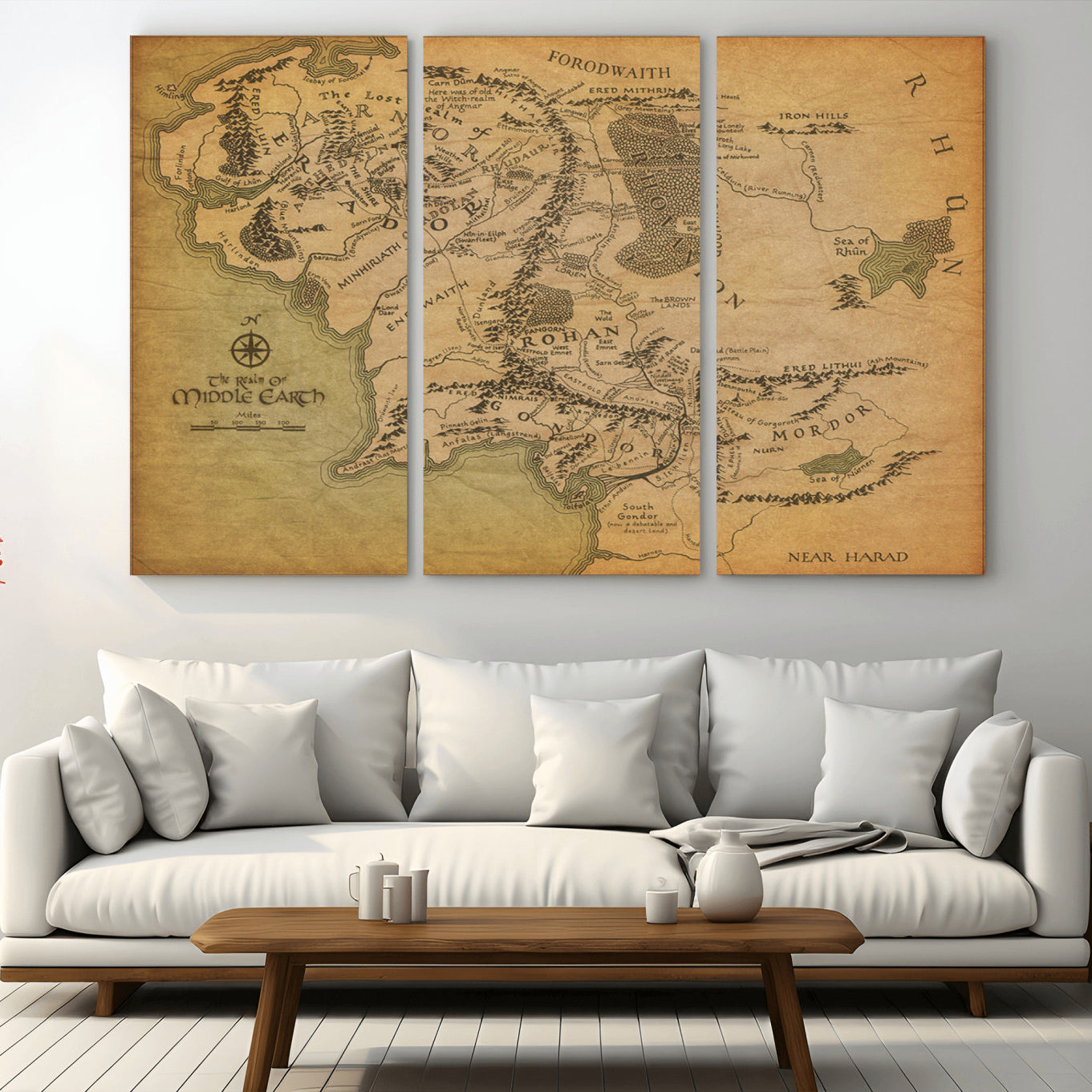 -Push Pin World Map Canvas Print – Framed Wall Art for Couples to Track Their Travels – Anniversary