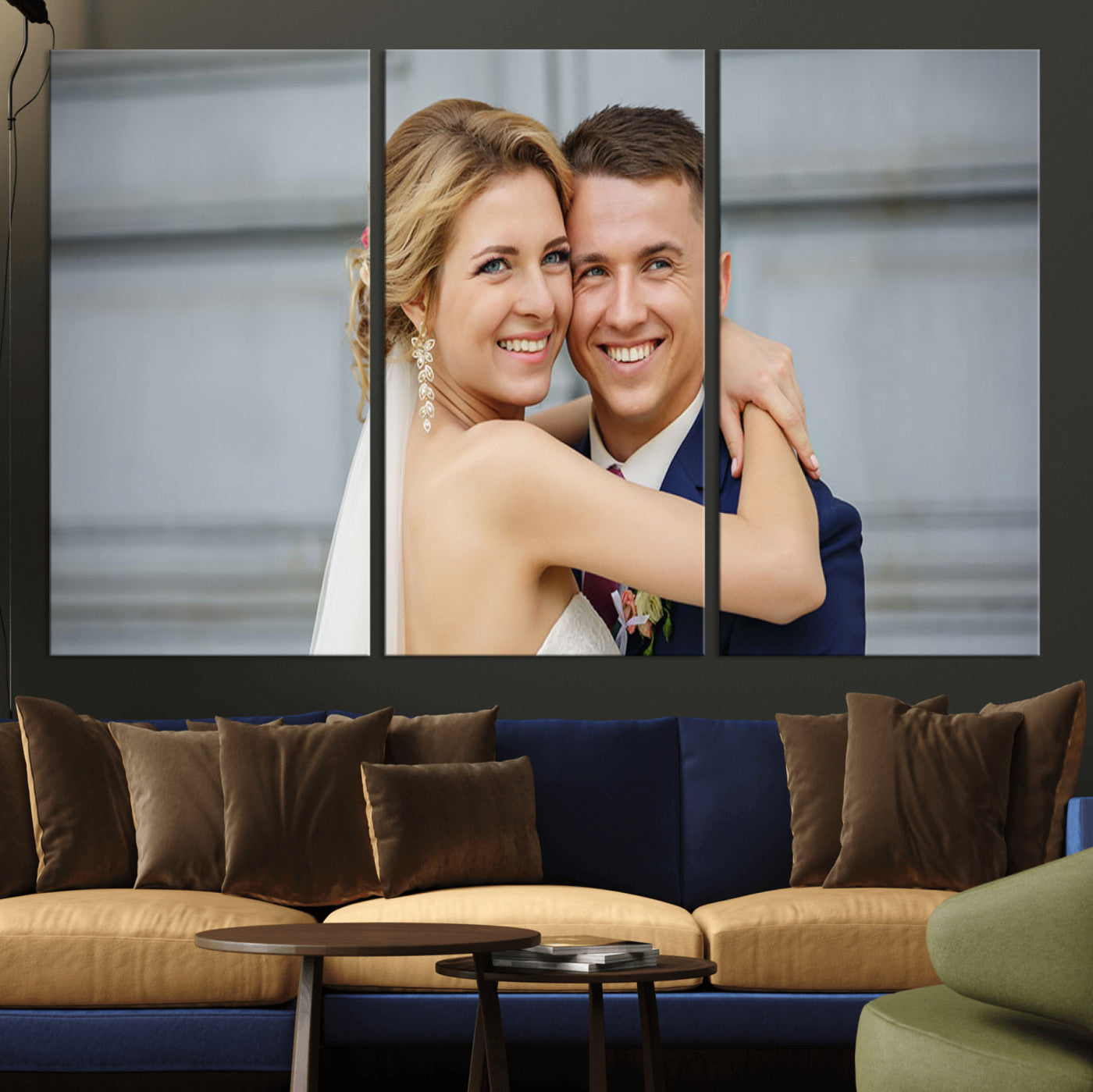 -Create Your Own Photo Framed Canvas Print - Custom Personalized Wall Art Print for Gift