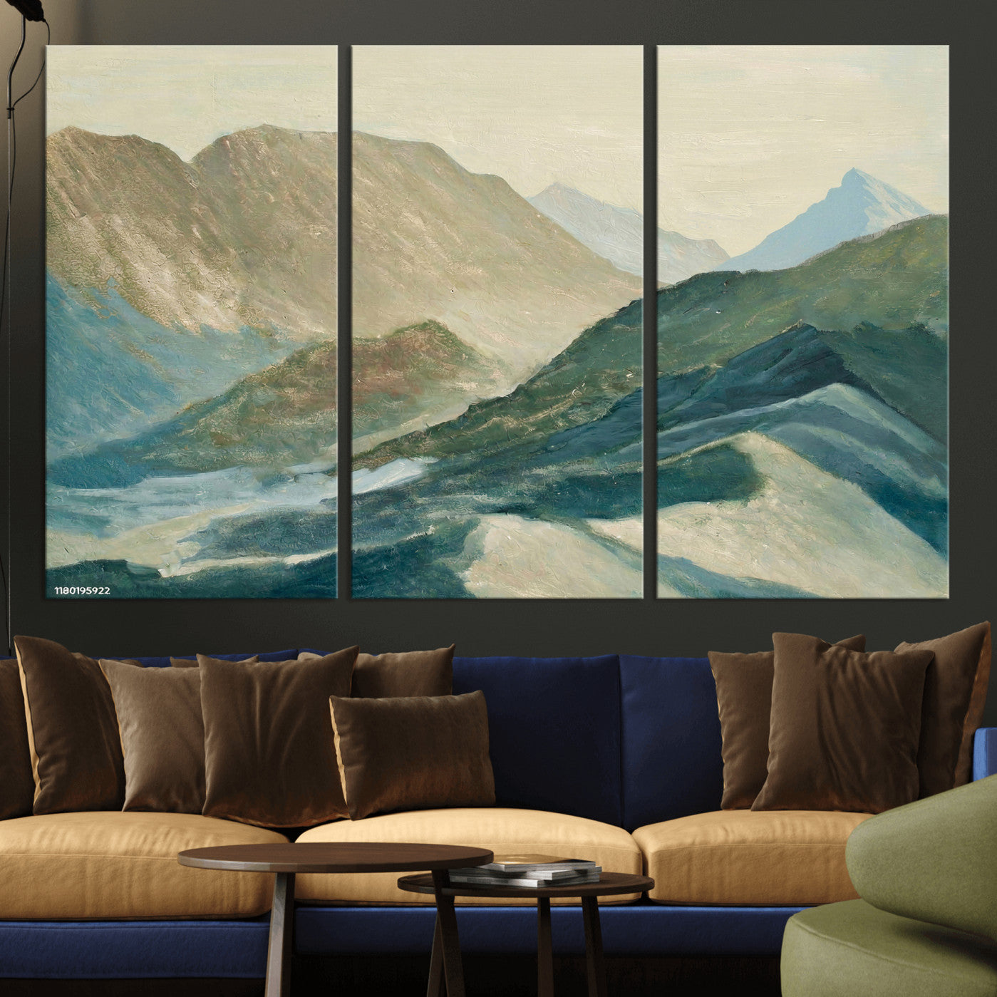 33629523-MGV-CV-36X24 - Shemelina Mountain Landscape, Mountains at Dawn Wall Art Canvas Print